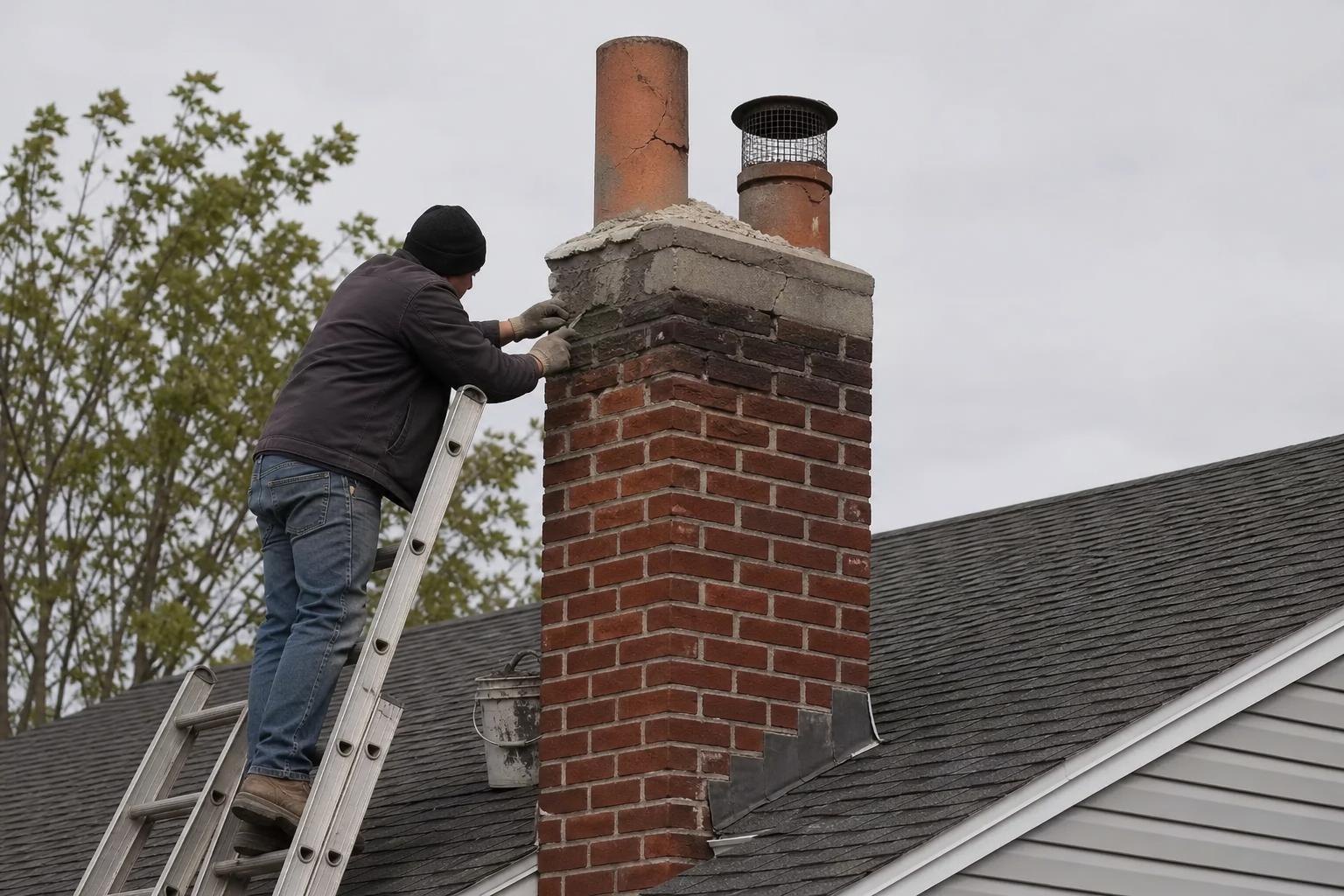 Chimney Cap Installation